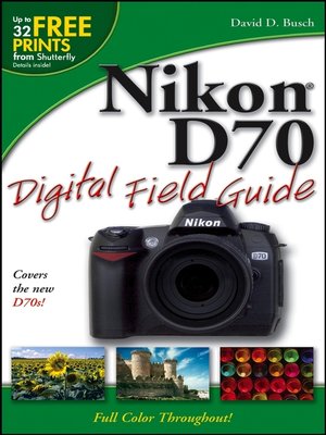 cover image of Nikon D70 Digital Field Guide